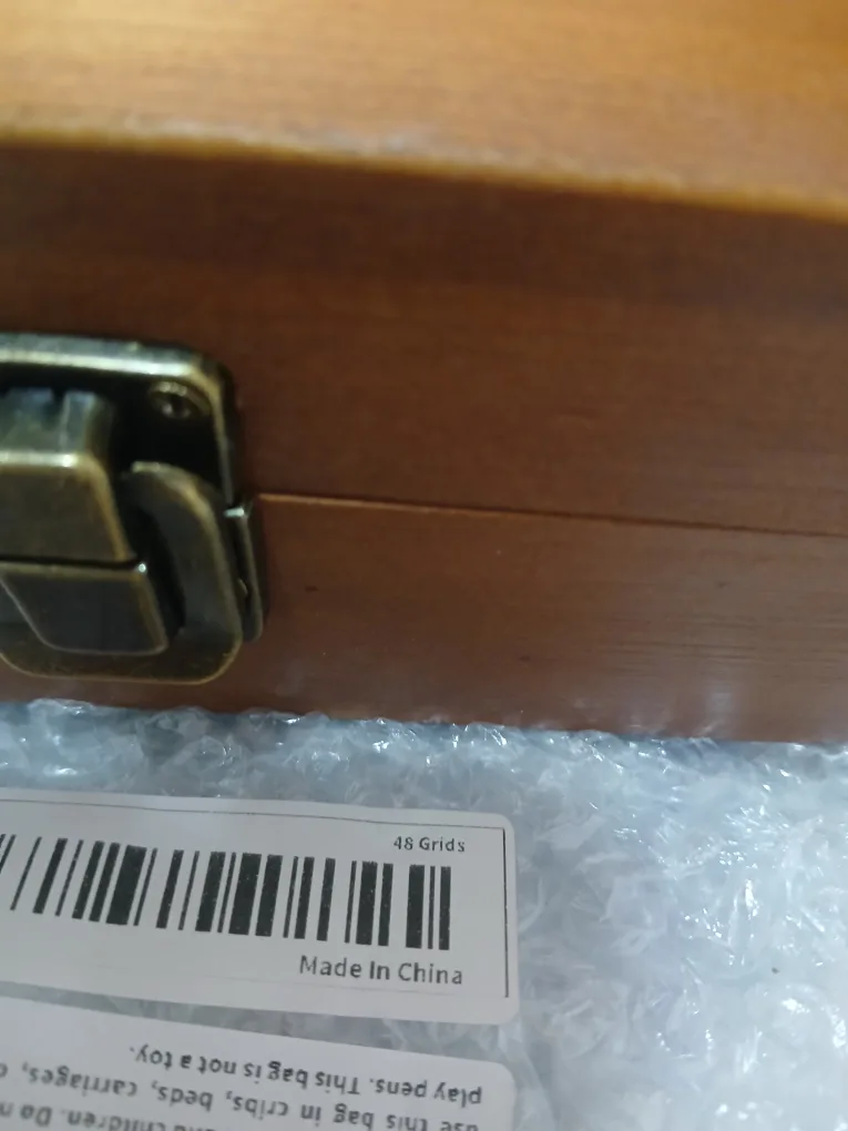 Wooden Storage Box with 48 Grids image indicator(3)