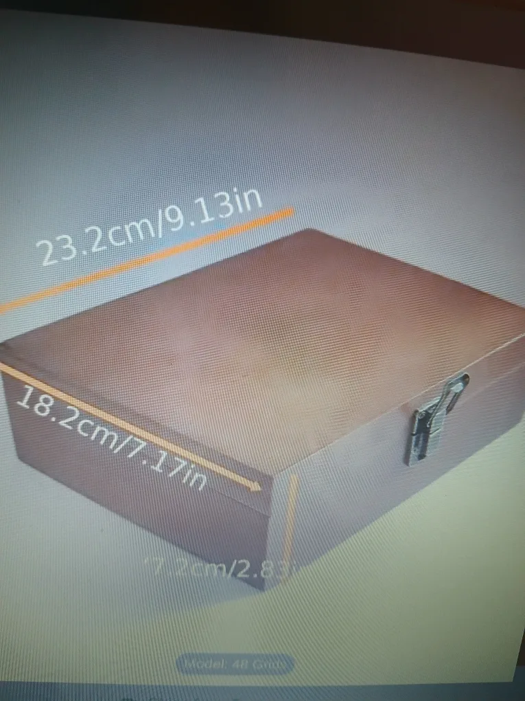 Wooden Storage Box with 48 Grids image indicator(5)