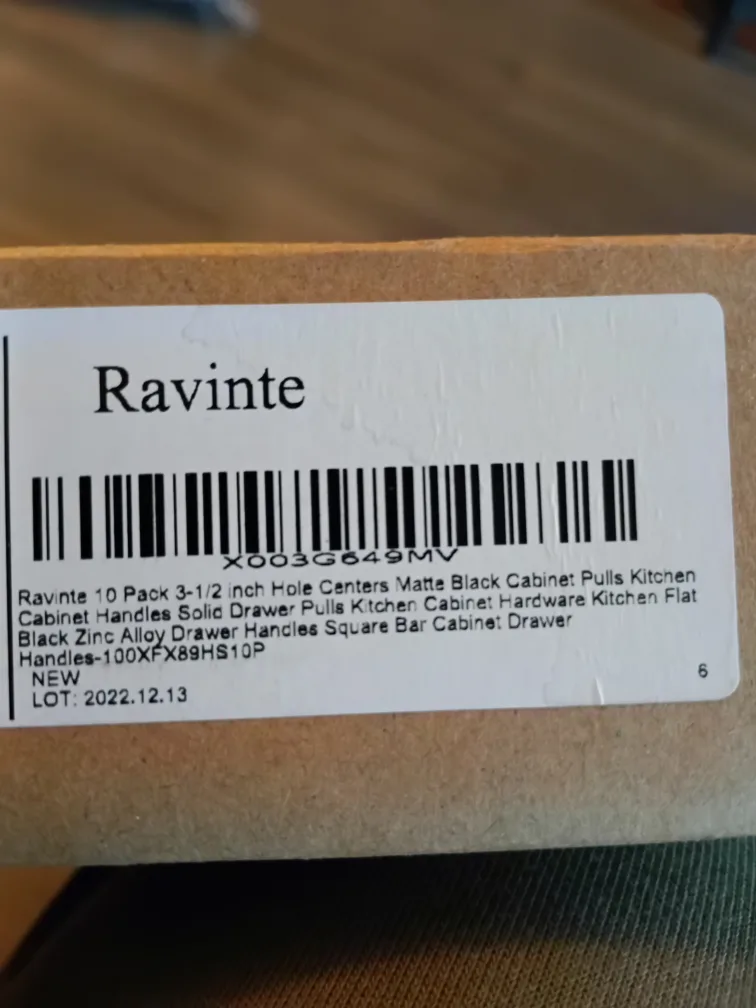 Ravinte Cabinet Hardware 10 Pack 3-1/2 Inch Hole image indicator(4)