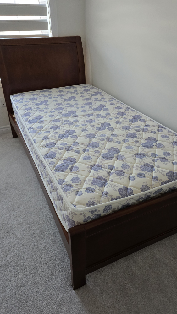 Single Bed Frame & Mattress