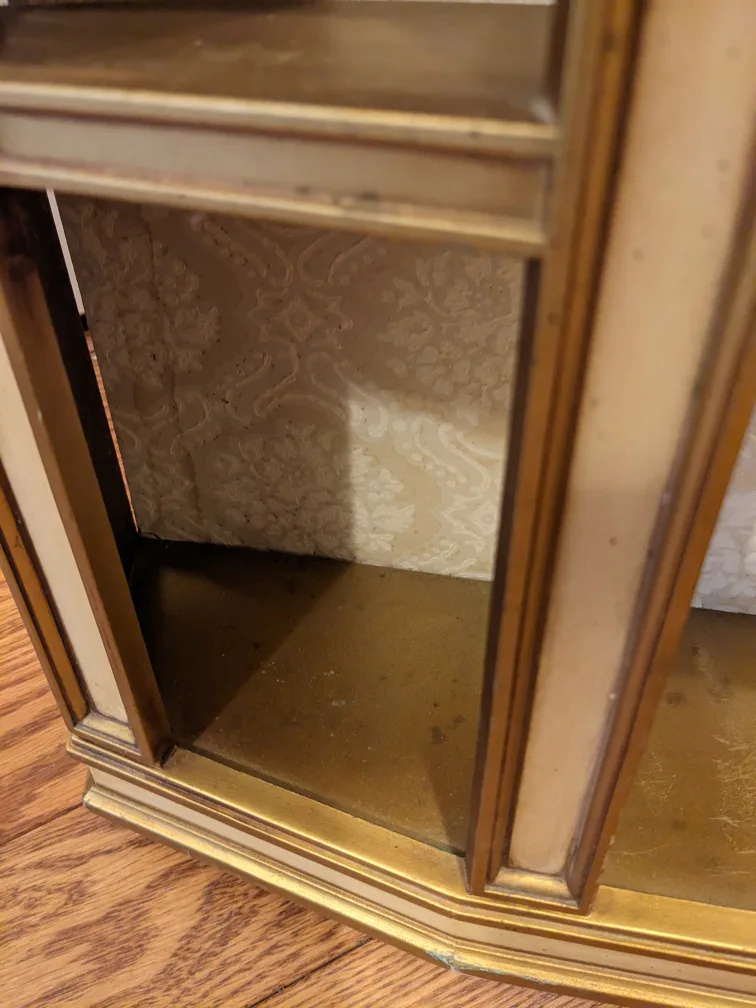 Vintage Gold Wall Shelf image indicator(3)