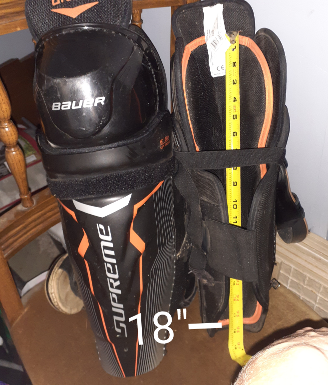 mens Bauer Hockey Shin Guards - photo 4