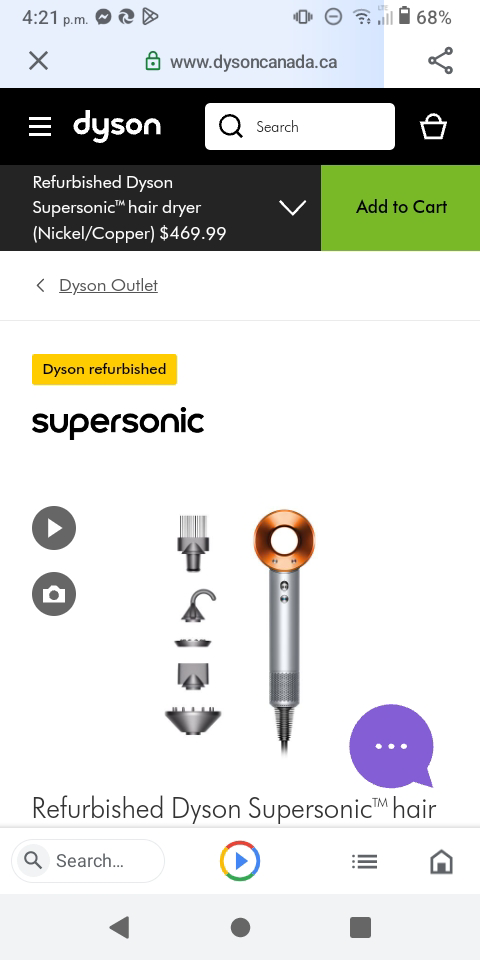 Dyson Supersonic Hair Dryer - photo 2