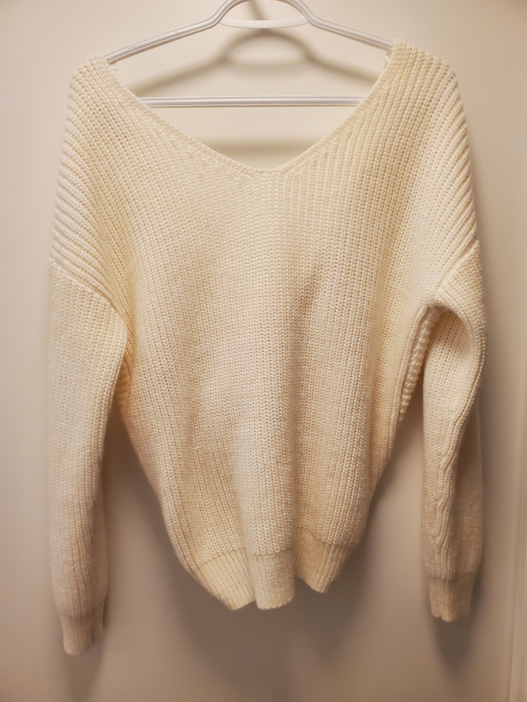 Cream Knit Sweater