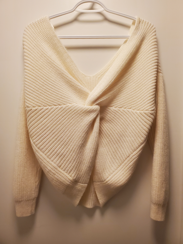 Cream Knit Sweater - photo 2