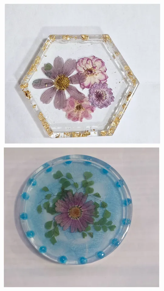 Resin artwork, Coasters image indicator(2)