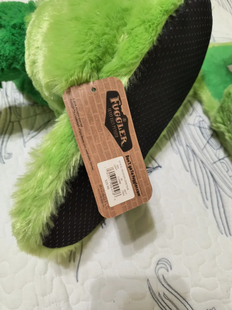 Fuggler Green Monster Slippers image indicator(2)