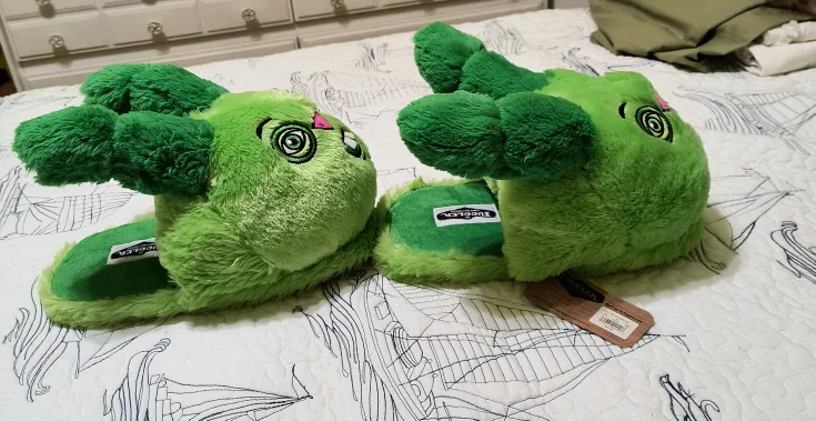 Fuggler Green Monster Slippers image indicator(6)