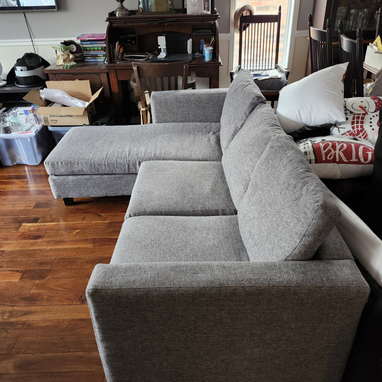 Grey Sectional Sofa #freecycle