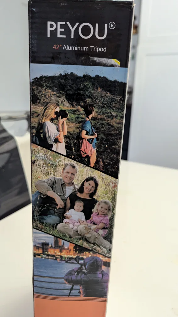 42 inch Aluminum Tripod image indicator(7)