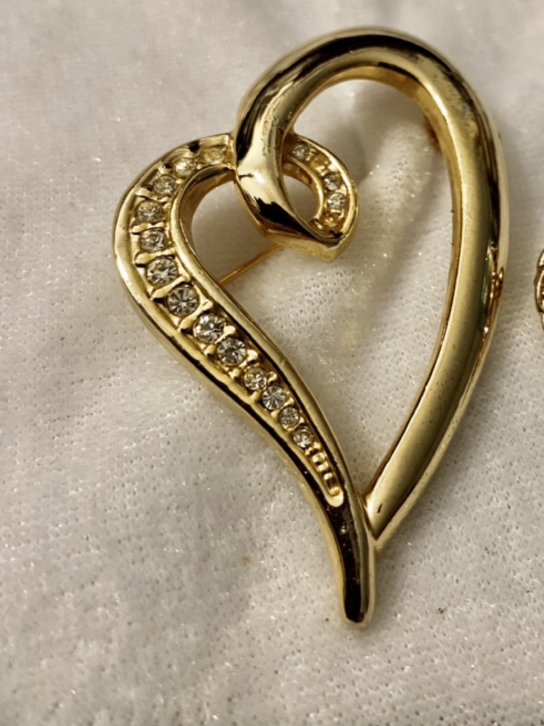 Gold Tone brooches