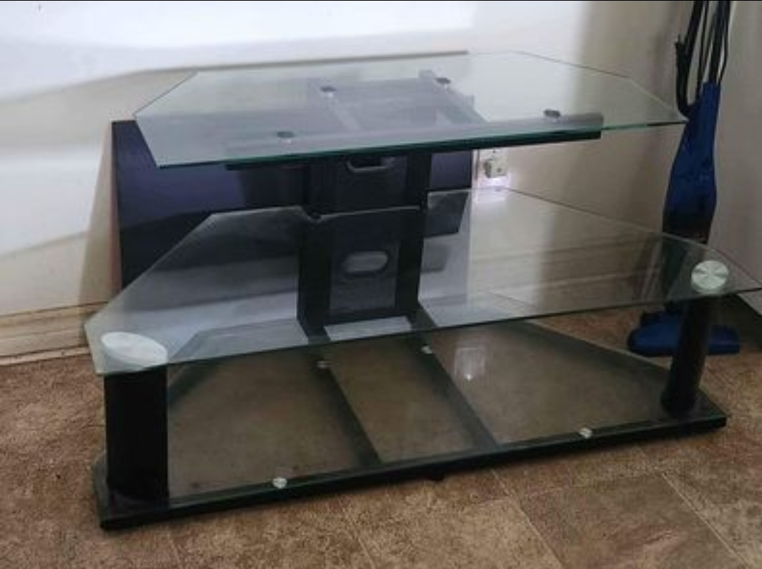 Glass TV Stand