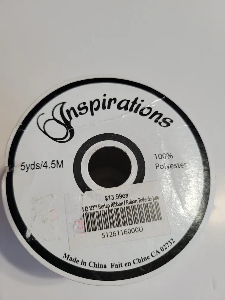 5 yds Burlap Ribbon image indicator(2)