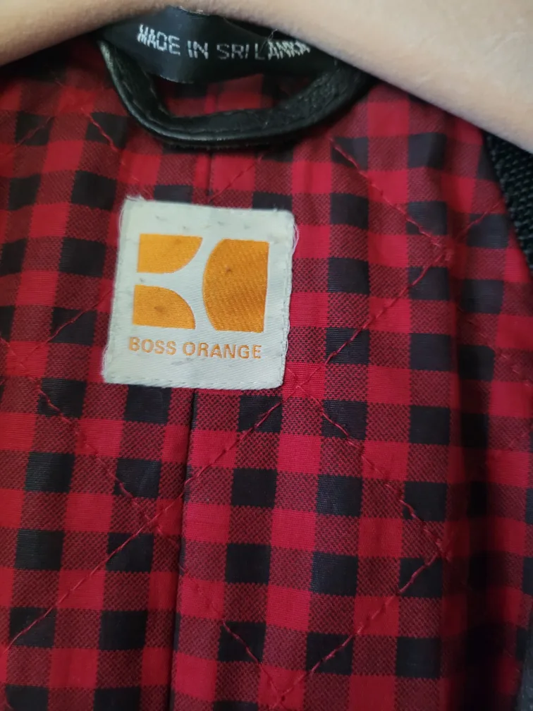 Hugo Boss Genuine Leather Jacket with Hood image indicator(9)