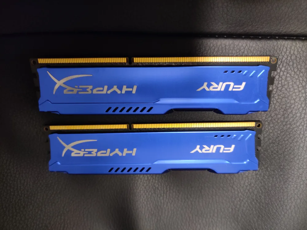 2x 8GB DDR4 2400MHz HyperX Fury RAM thumbnail