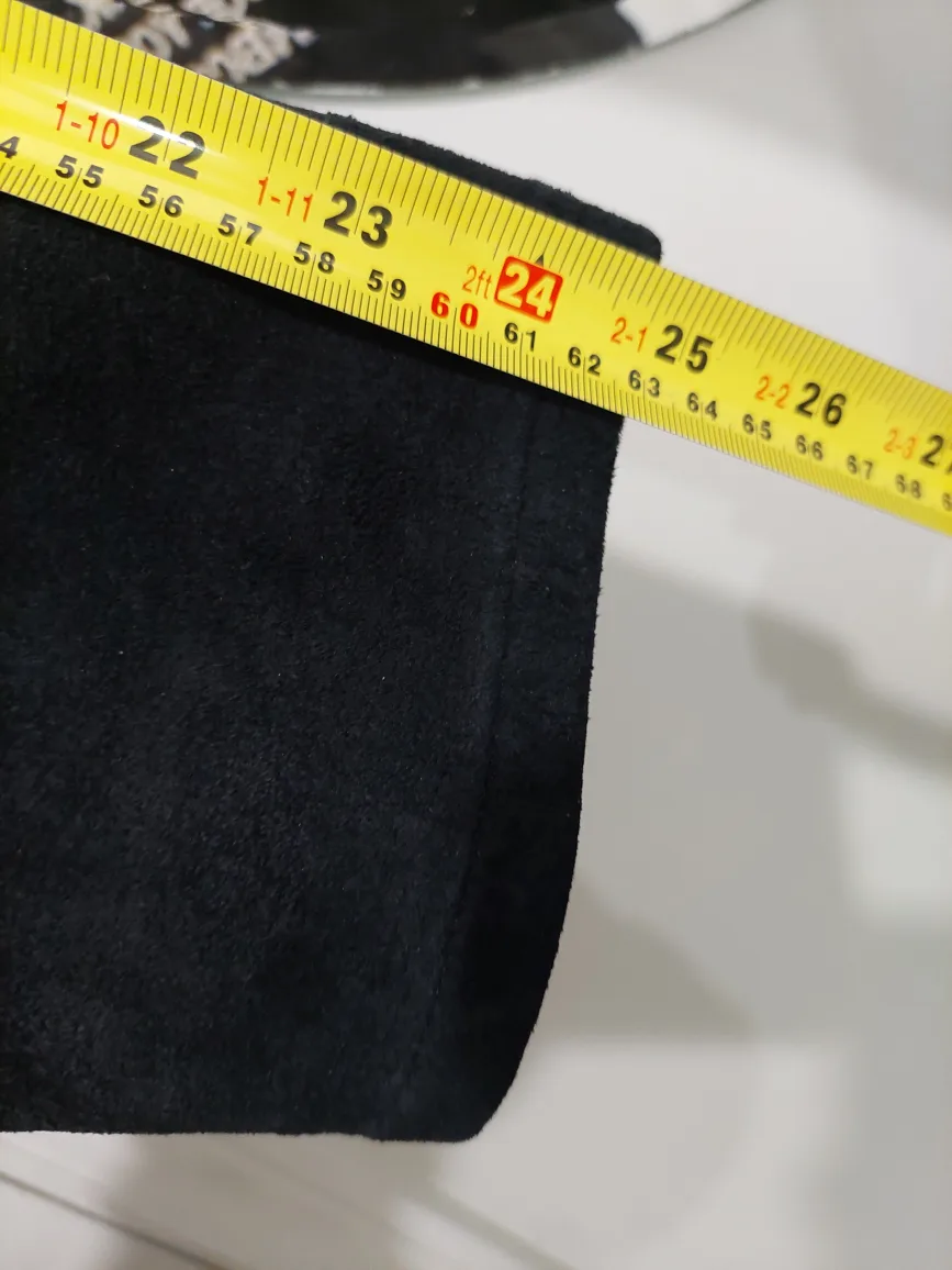 Dressy Light Black Suede Bernardo Jacket Large image indicator(8)