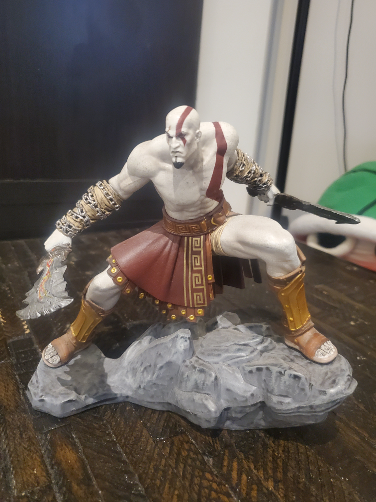 God of War Kratos Statue