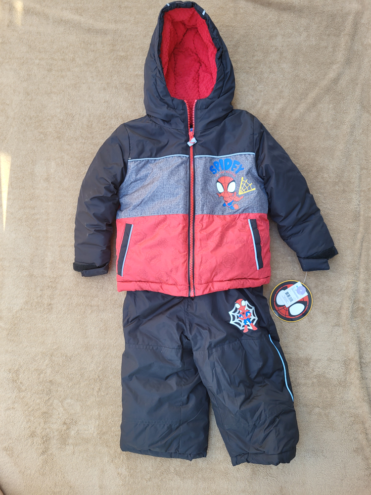NWT Spider-Man Snowsuit 2T