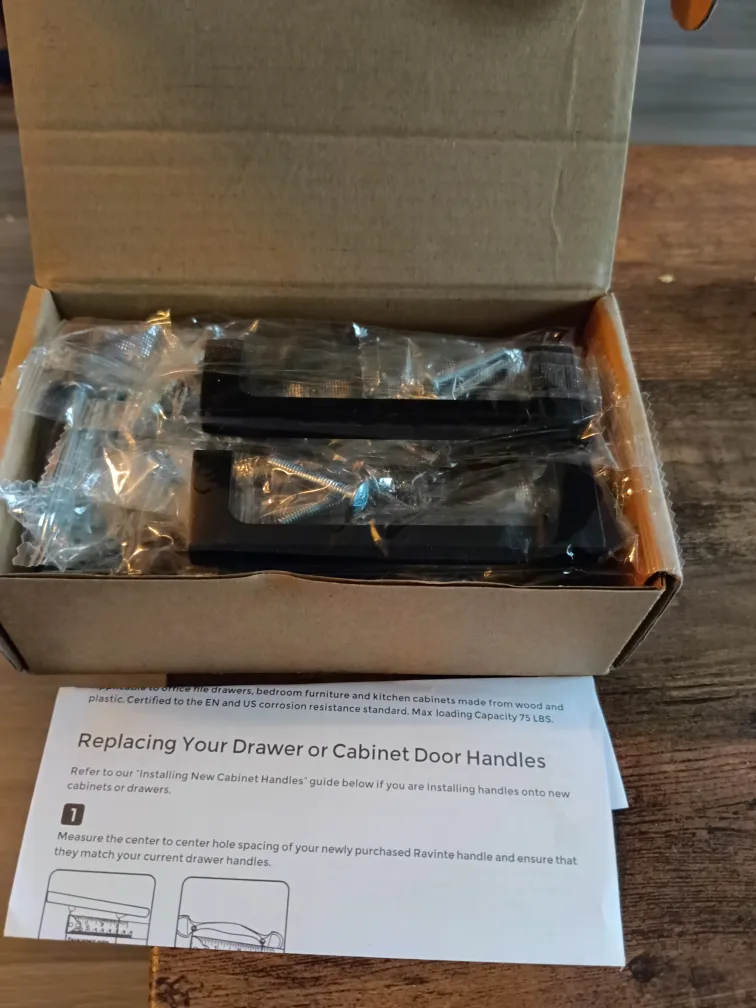 Ravinte Cabinet Hardware 10 Pack 3-1/2 Inch Hole image indicator(2)