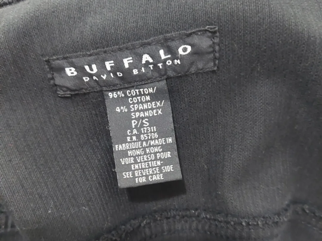 Buffalo Corduroy  Black Jacket Small. image indicator(3)
