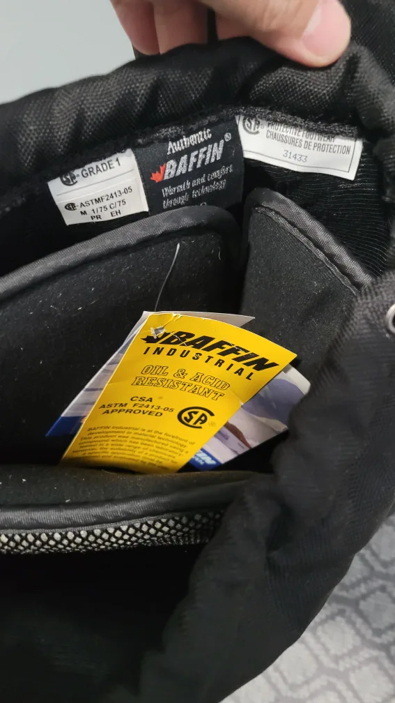 Baffin Winter Working Boots (steel toe) CSA Approved image indicator(7)