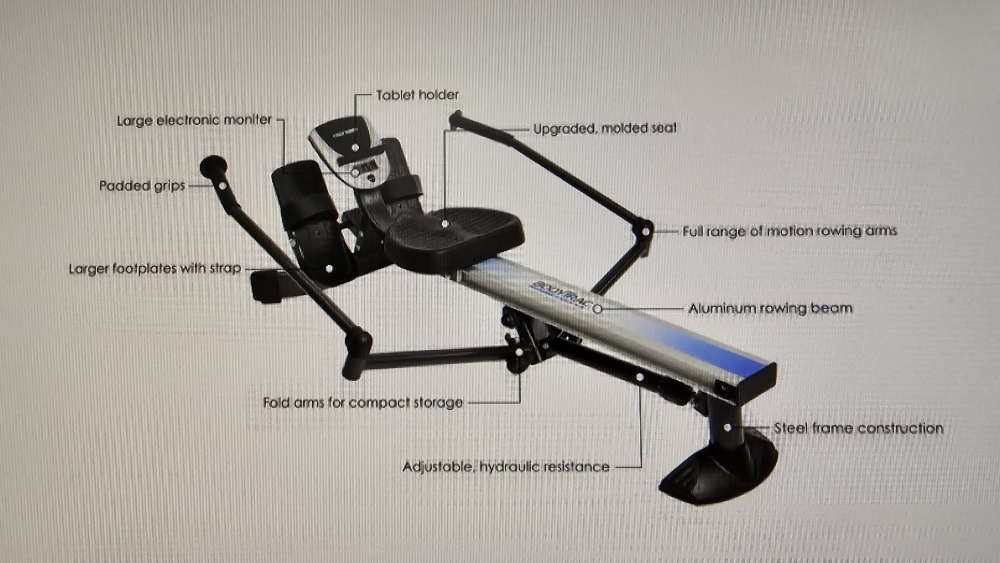 BodyTrac Glider - Rowing Machine - photo 4