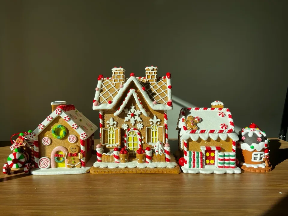 Christmas gingerbread village thumbnail