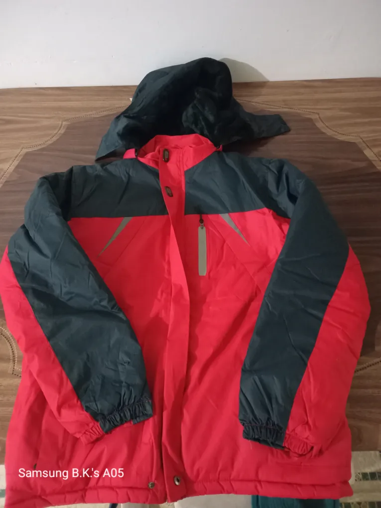 Red and Black Winter Jacket thumbnail