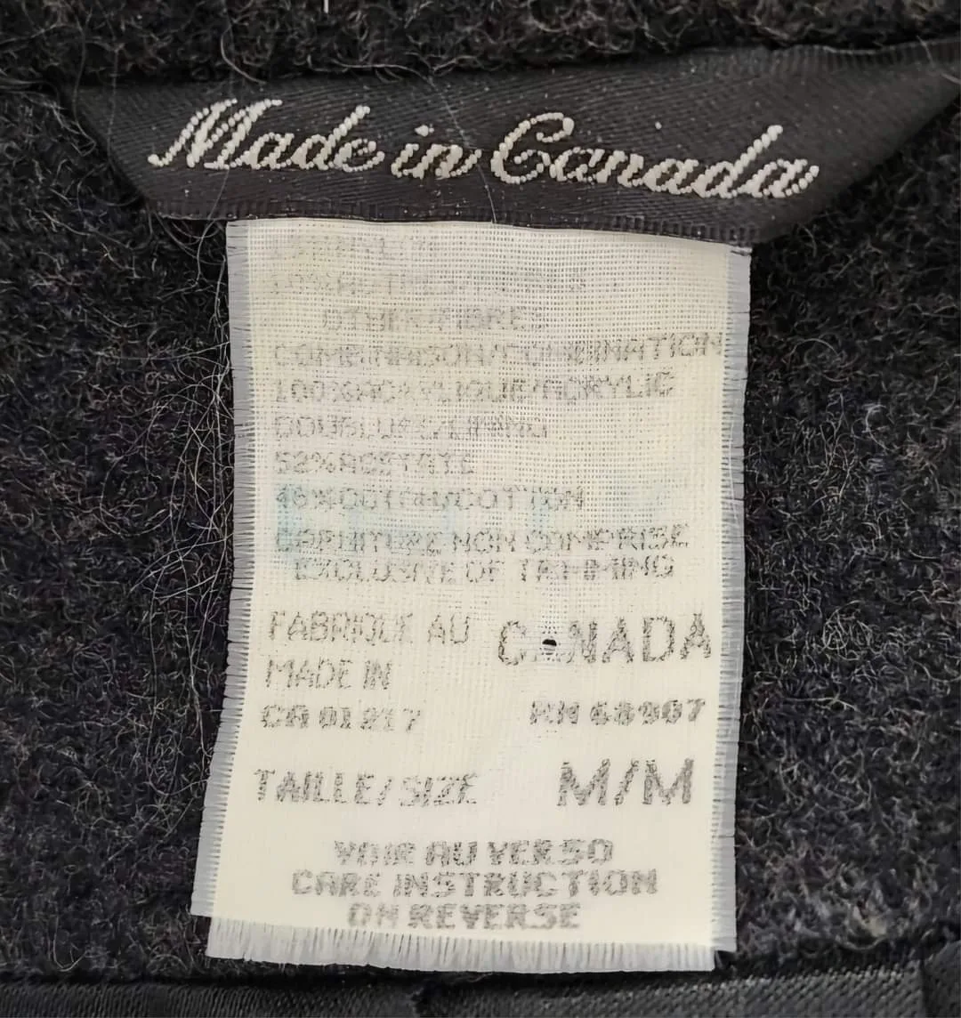 VINTAGE LE CHATEAU LONG WOOL COAT. #S image indicator(8)