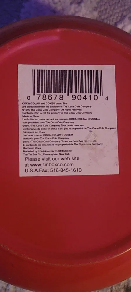 Vintage Coca-Cola Tin #freecycle image indicator(3)