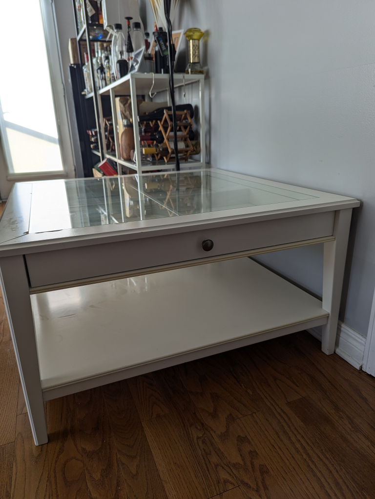 IKEA Liatorp Coffee Table with Glass Top - photo 2