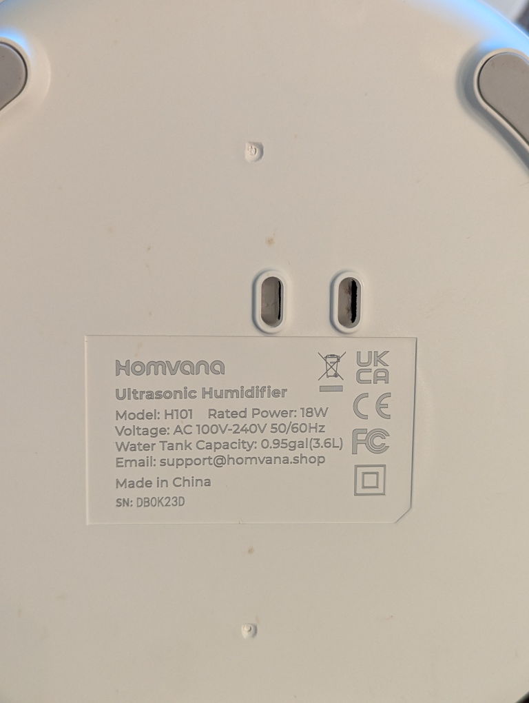 Homvana Ultrasonic Humidifier - photo 4