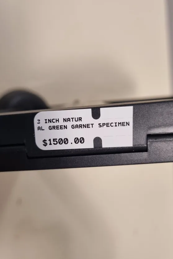 3 Inch Natural Green Garnet Specimen image indicator(2)