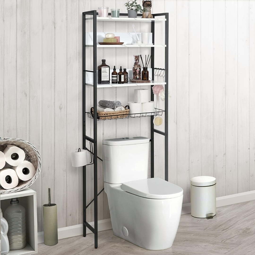 Over The Toilet Storage Shelf Bathroom Organizer
