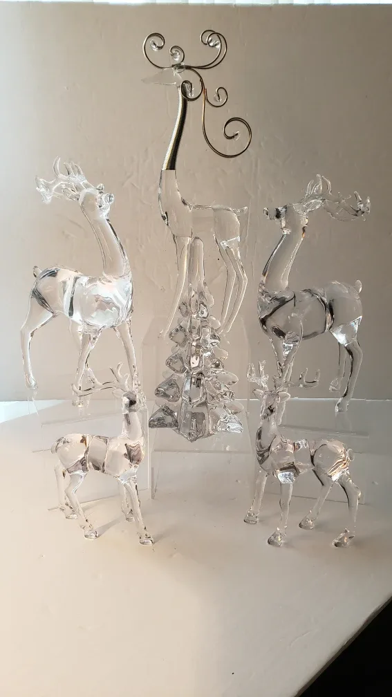 Glass tree and reindeer image indicator(7)