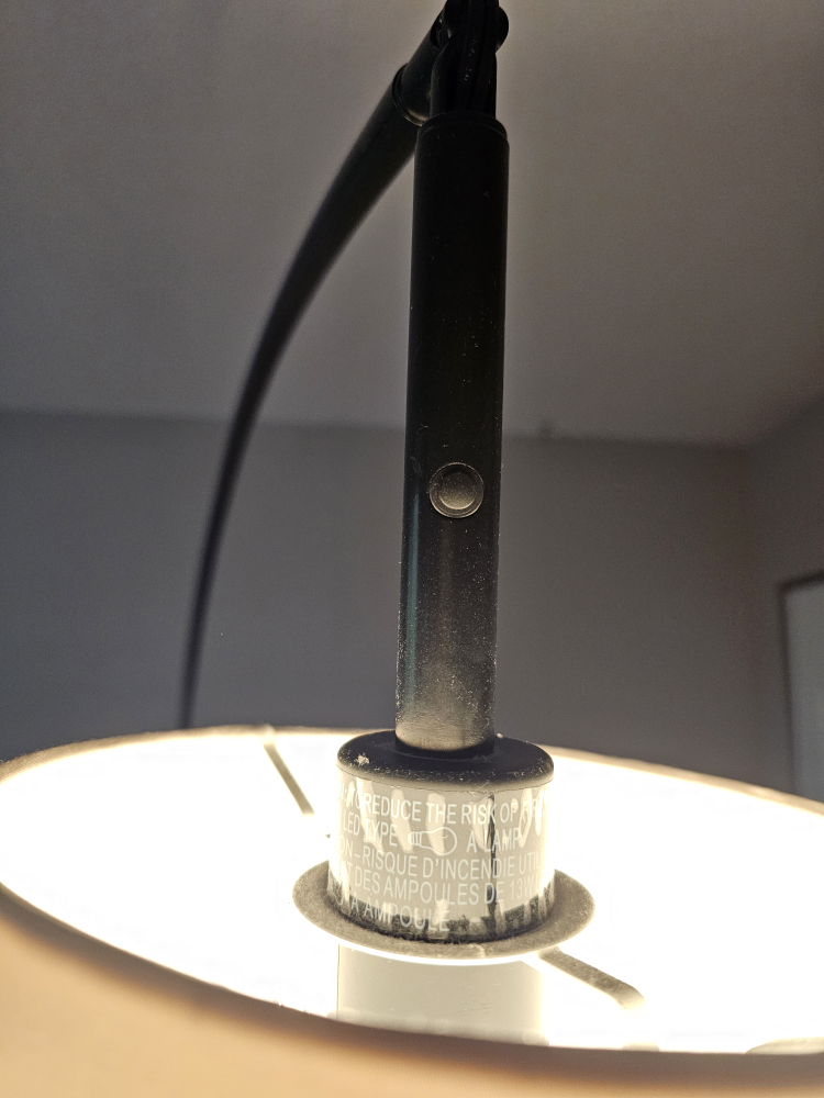 Floor Lamp with Floral Shade  IKEA SKAFTET - photo 4