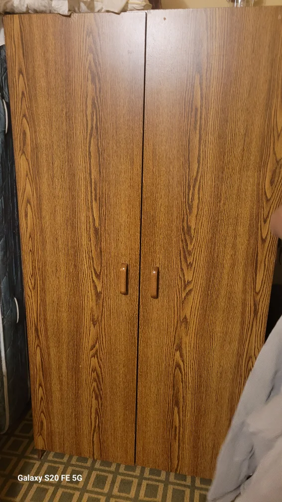 Wooden Cabinet with Two Doors