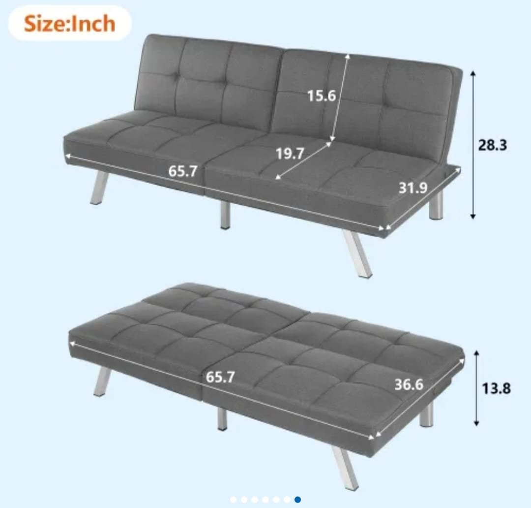 brand new Foldable Futon Sofa Bed - photo 2