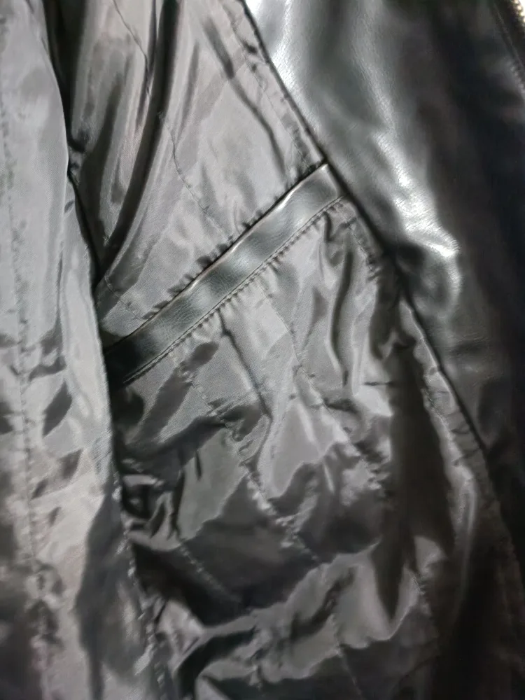 Van Heusen Men's Shell Leather Jacket Size XL image indicator(4)