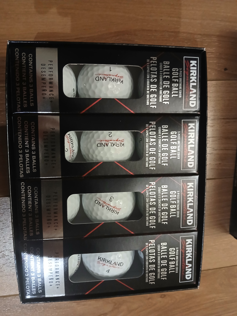 Kirkland Signature Golf Balls (4 Pack)