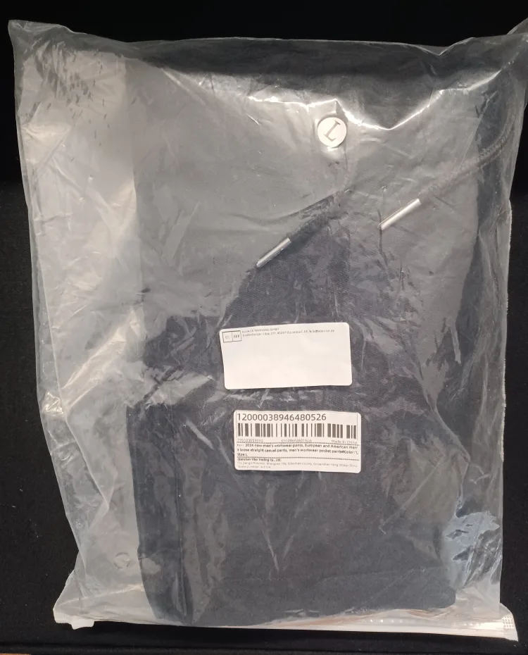 *New* Men's black workwear pants image indicator(3)