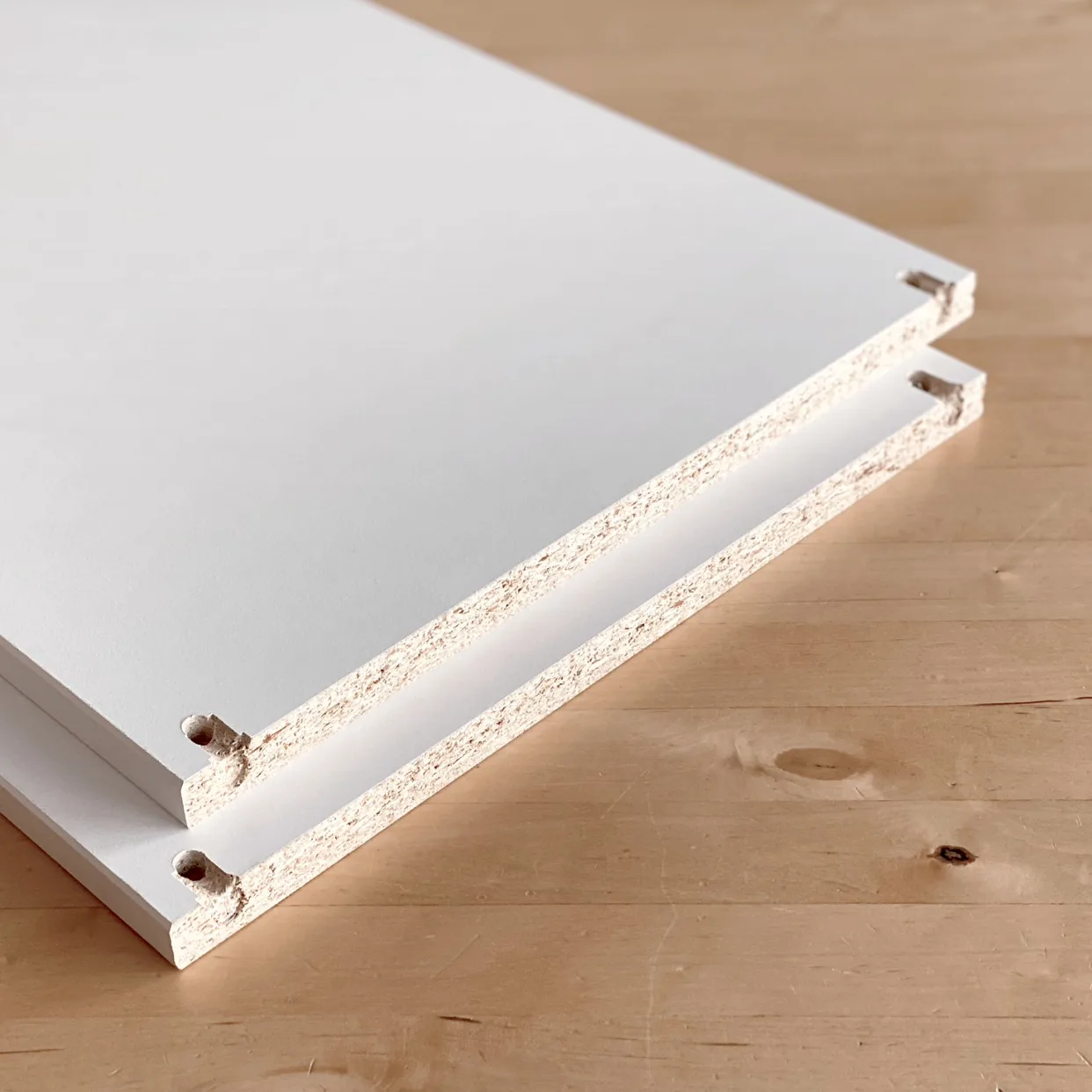 2x IKEA BESTÅ White Shelves Bundle image indicator(3)