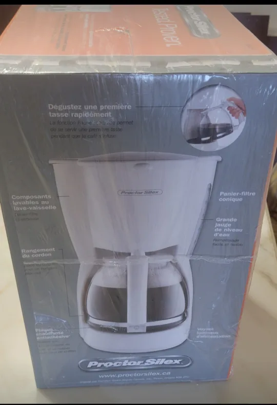 Proctor Silex 12-Cup Coffeemaker Brand new image indicator(2)
