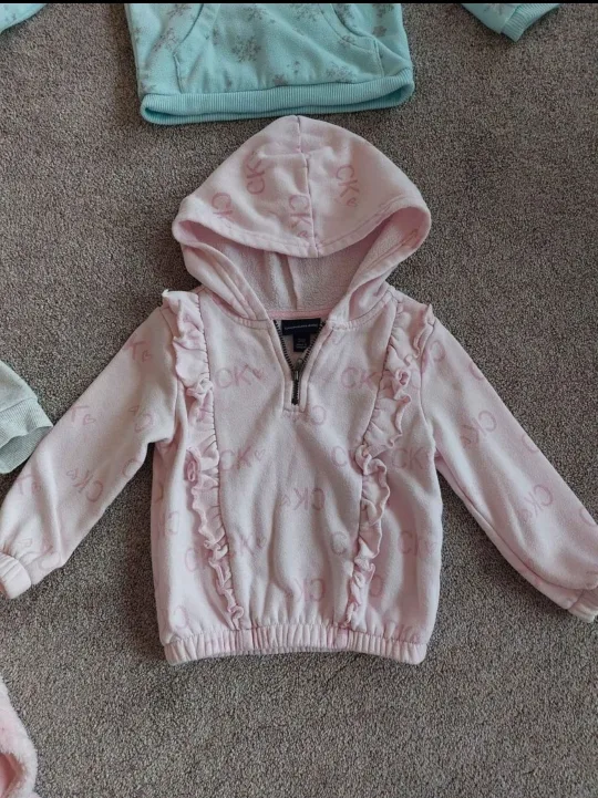 girls sweaters / hoodie size 2t image indicator(4)