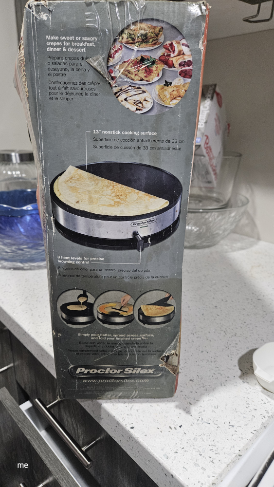 Proctor Silex 13-inch Electric Crepe Maker
