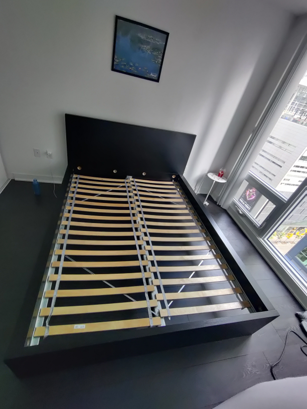 IKEA MALM Queen Bed Frame with Slatted Base - photo 3