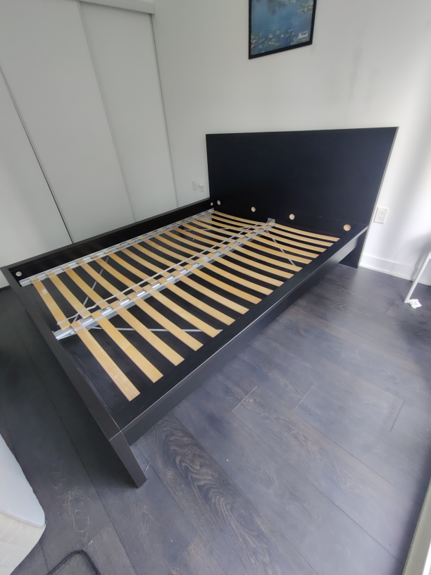 IKEA MALM Queen Bed Frame with Slatted Base - photo 5