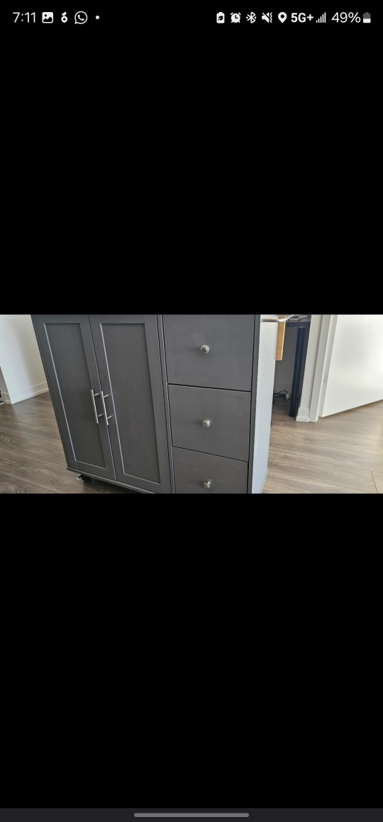 Kitchen Island with Storage - photo 4