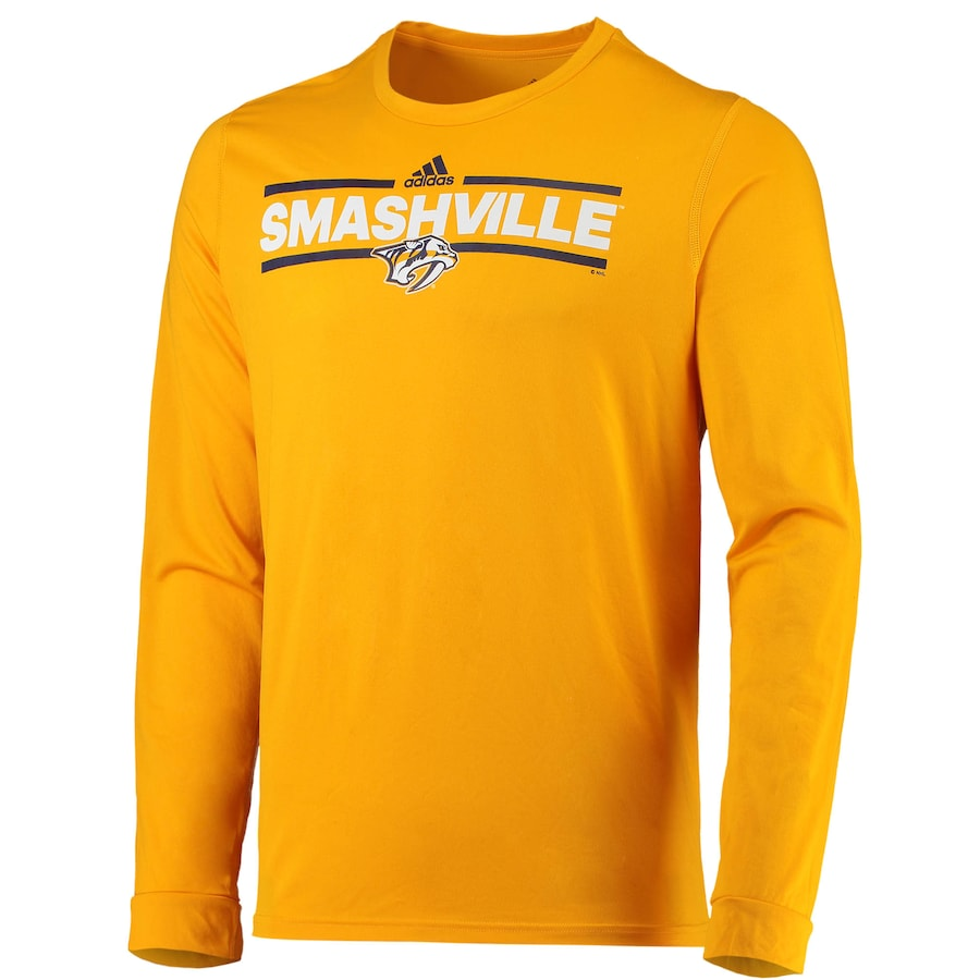 Adidas Nashville Predators Long Sleeve T-Shirt