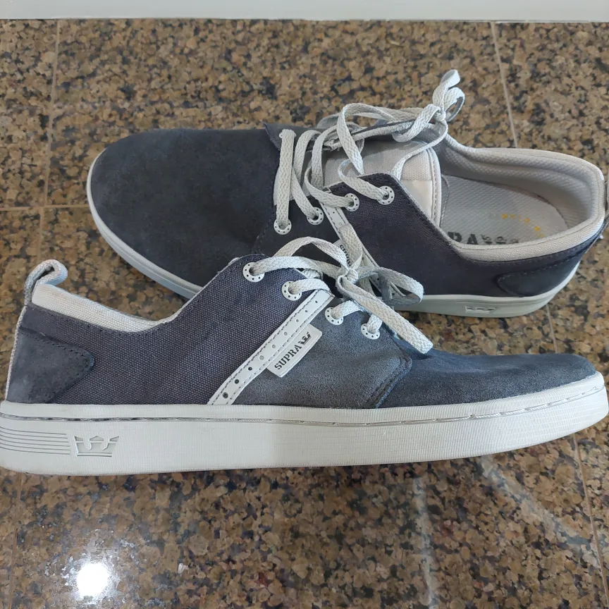 Men's Supra low top skate shoes size 9 US image indicator(10)